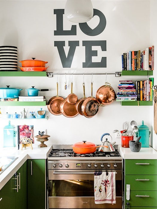 Kitchen Renovation Toronto-hanging pots and pans